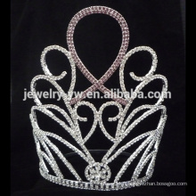 Vente en gros New Designs Rhinestone Crown, Tiara Nouveau produit haute couronne de concours